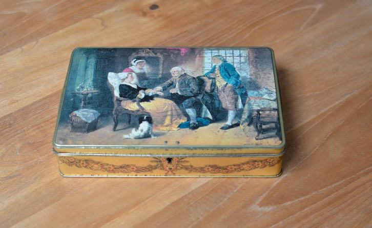 2 BLIKKEN DOZEN / OOK APART TE KOOP, Verzamelen, Blikken, Ophalen of Verzenden