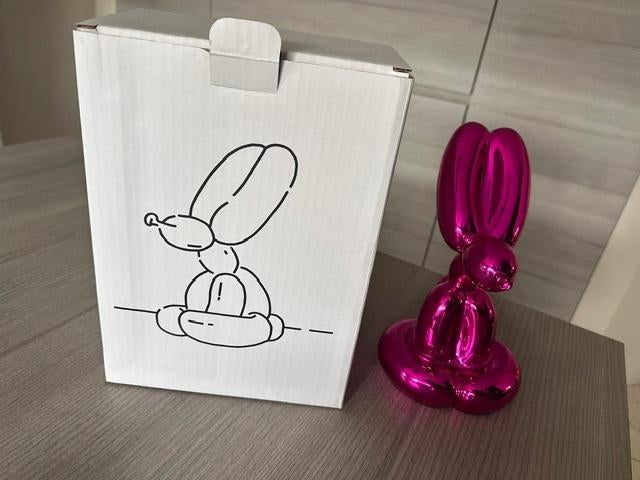Jef Koons - Balloon rabbit, Antiek en Kunst, Ophalen