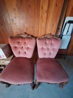 Set van 2 Louis XV stoelen., Ophalen