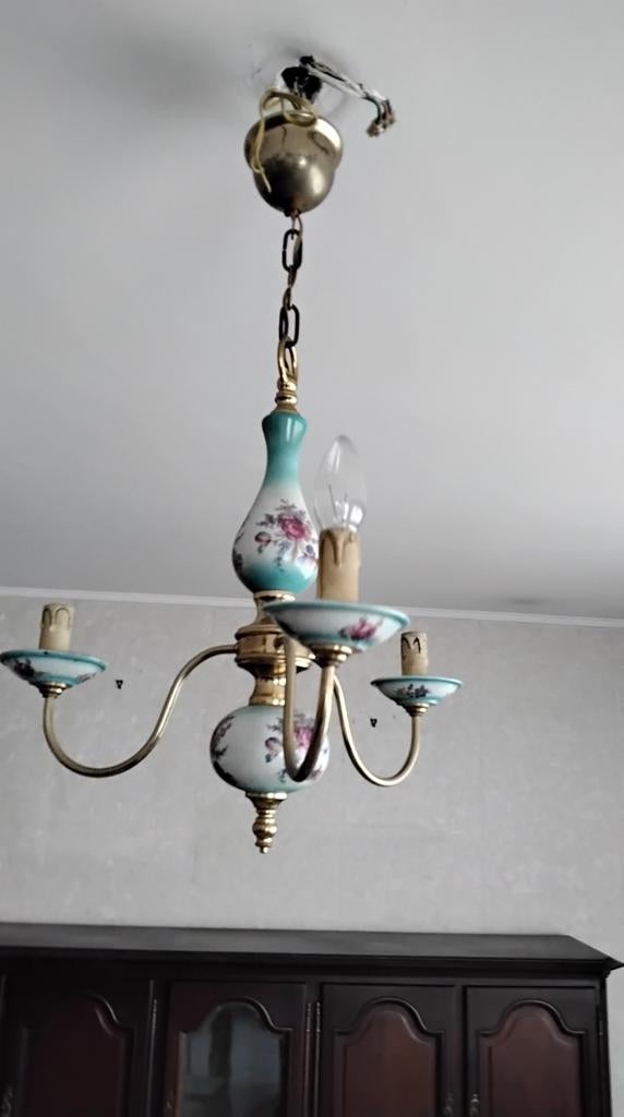 Très beau lustre à 3 branches, Enlèvement