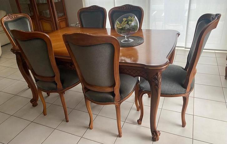 Eetkamer set J.P. Ehalt in Kerselaar, Huis en Inrichting, Complete eetkamers, 6 tot 8 stoelen, Ophalen