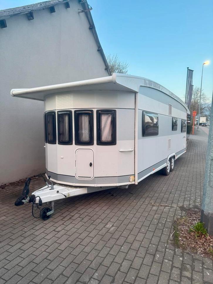 Hobby 770 CFF Landhuis, Caravans en Kamperen, Stacaravans, tot en met 4, Ophalen