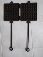 Gietijzeren wafelijzer, Enlèvement, Utilisé