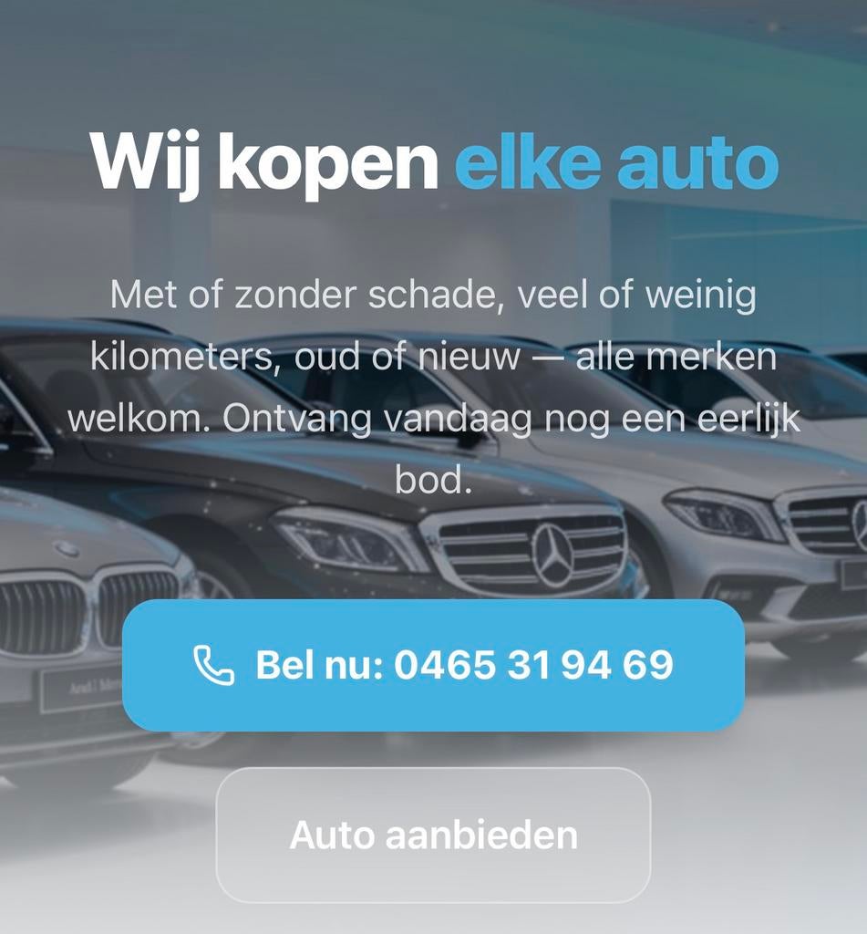 Wij kopen elke auto!!!!!!!, Contacts & Messages, Prédictions & Messages divers