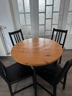 Table a manger + 4 chaises (IKEA), Enlèvement, Comme neuf