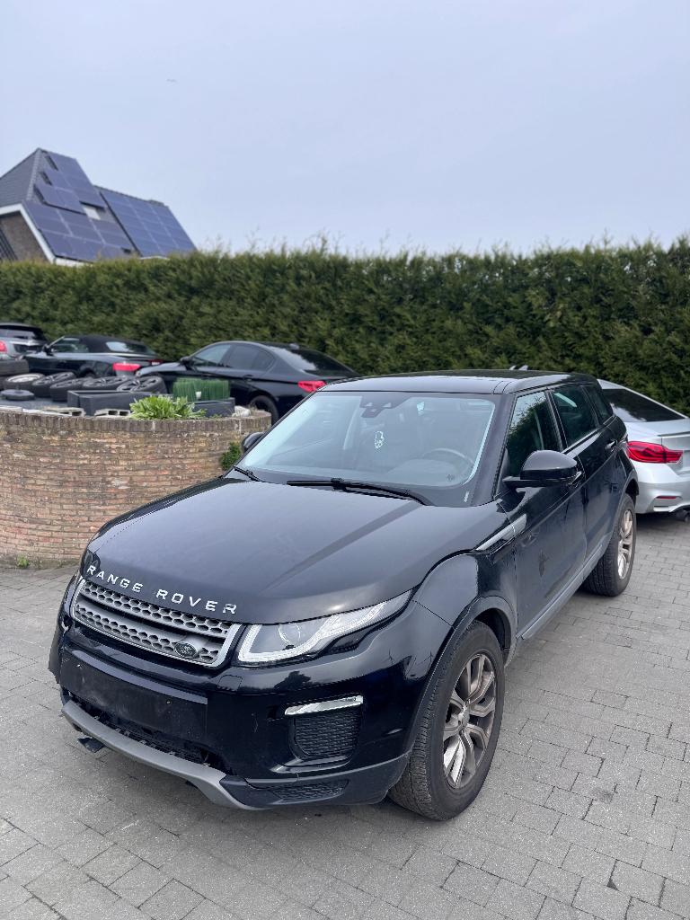 Land rover evoque 2017 Automaat, Auto's, Automaat, Zwart, Leder, Bedrijf