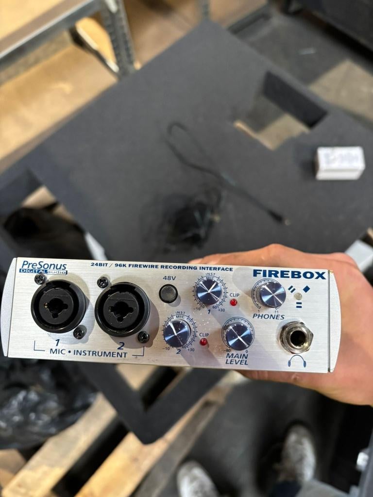 24BIT / 96K Firewire Recording Interface, TV, Hi-fi & Vidéo, Convertisseurs, Enlèvement, Utilisé