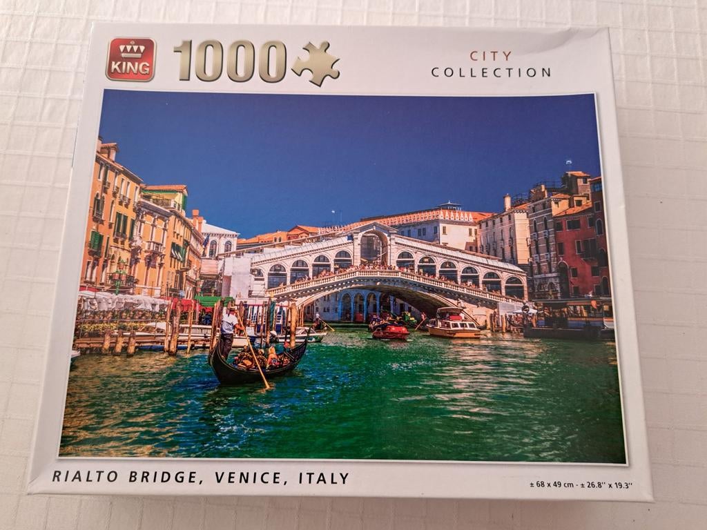 3 prachtige puzzels 1000stuks, Ophalen of Verzenden