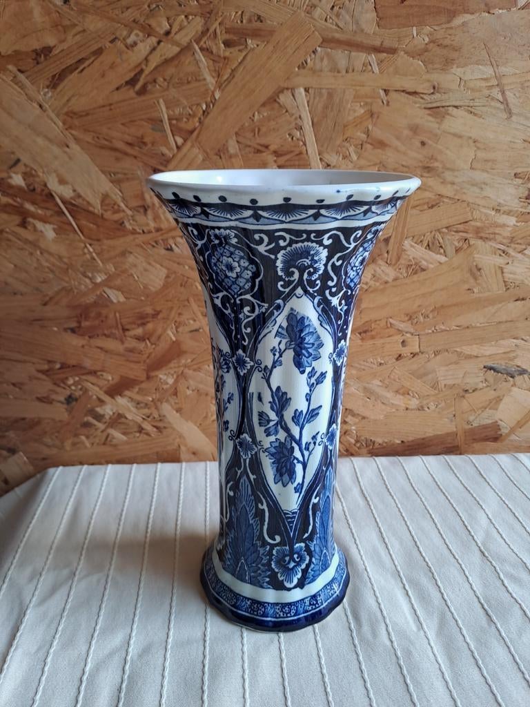 Vaas Delfs blauw, Antiek en Kunst, Antiek | Vazen, Ophalen