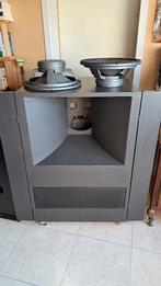 ALTEC LANSING 828 VOLT - 921a - 416-8b, Ophalen, Gebruikt, 60 tot 120 watt, Front, Rear of Stereo speakers