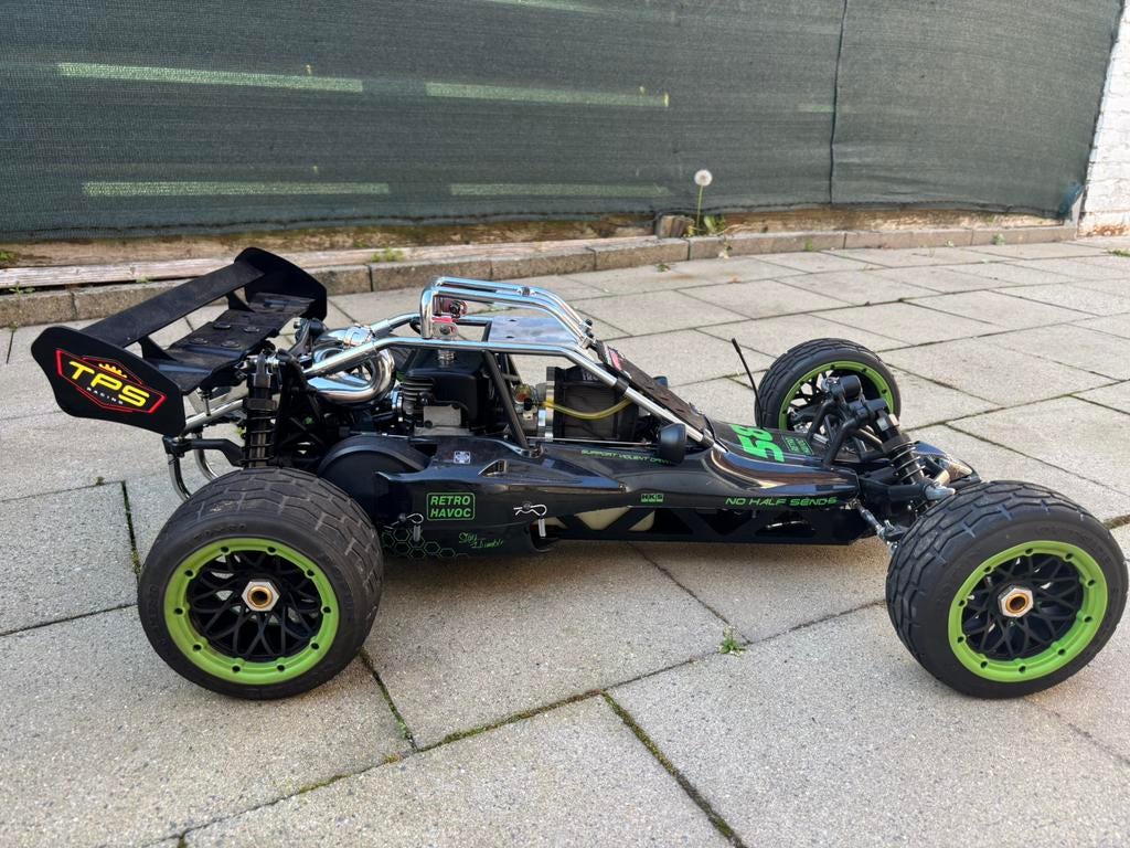 Te koop HPI baja 5b, Hobby en Vrije tijd, Modelbouw | Radiografisch | Auto's, Ophalen, Zo goed als nieuw