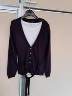 Meisjes T-shirt + blauwe cardigan - 6 jaar/116 - Mer du Nord, Kinderen en Baby's, Kinderkleding | Maat 116, Gebruikt, Meisje, Mer du Nord