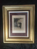 Prachtige ets van Jos Van Hoof, Antiek en Kunst, Kunst | Etsen en Gravures, Ophalen of Verzenden