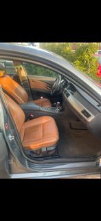 Bmw 525 E60 2006, Auto's, BMW, Automaat, Leder, Bruin, Particulier