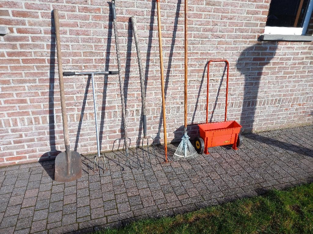 tuingereedschap, Tuin en Terras, Hand-tuingereedschap, Ophalen, Gebruikt, Schop