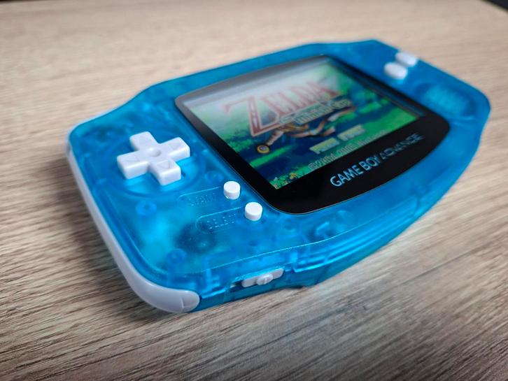 Gameboy Advance IPS – Custom Build – Tactile Knoppen – Mint, Games en Spelcomputers, Spelcomputers | Nintendo Game Boy, Game Boy Advance