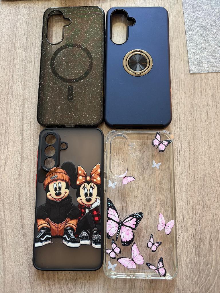 Gsm hoesjes, Ophalen