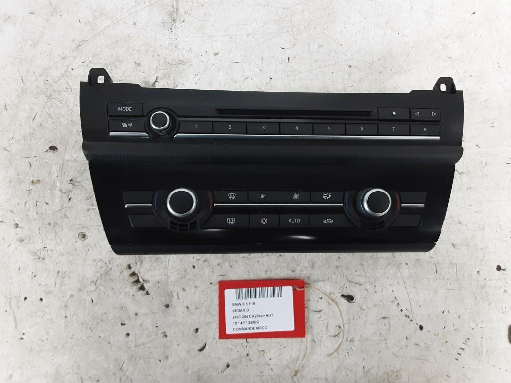 PANNEAU DE COMMANDE CLIMATISATION BMW 5 serie (F10), Autos : Pièces & Accessoires, Tableau de bord & Interrupteurs, BMW, Utilisé