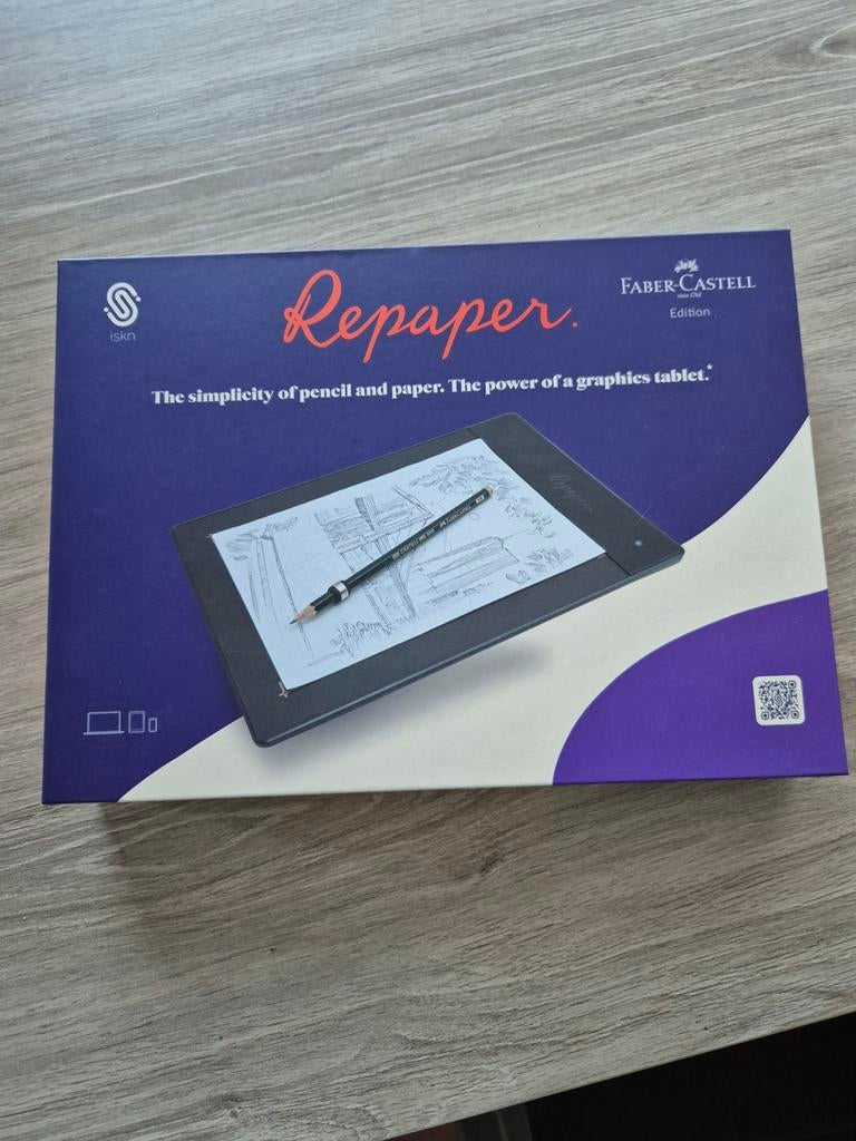 Tekentablet ISKN Faber Castell editie, Ophalen