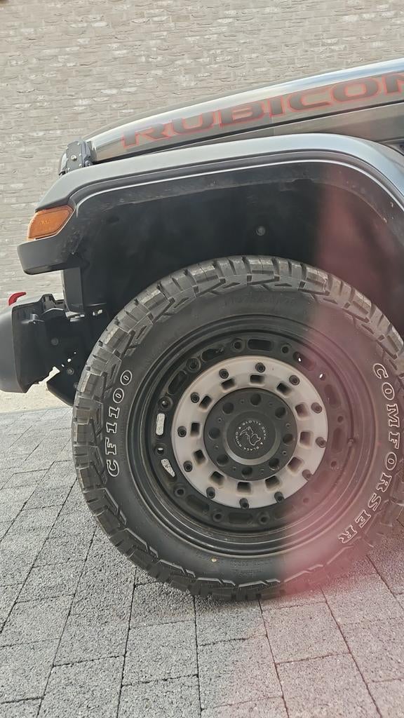 Velgen nieuw in doos, Ophalen