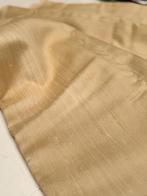 Zijde stof, Hobby en Vrije tijd, Stoffen en Lappen, Beige, Ophalen of Verzenden, 30 tot 120 cm, Satijn of Zijde