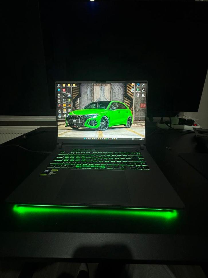 ASUS ROG STRIX 5070TI GPU/ CPU Intel Core Ultra 9 275 HX, Computers en Software, Windows Laptops, Zo goed als nieuw, 16 inch, SSD