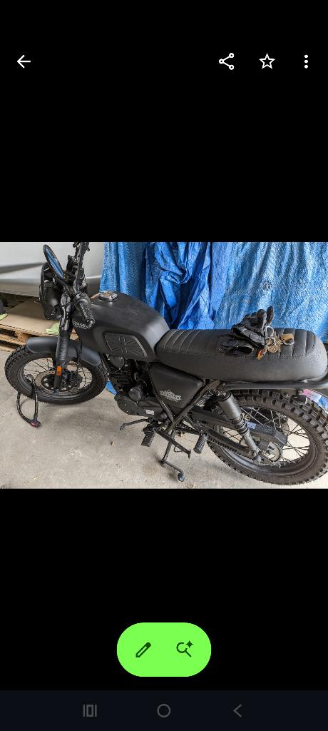 125 Brixton Felsberg-motorfiets, Occasion, Particulier, 125 cc, Overig