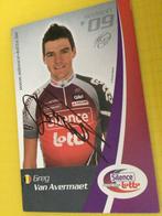 wielerkaart 2009 team lotto greg van avermaet signe, Envoi, Comme neuf