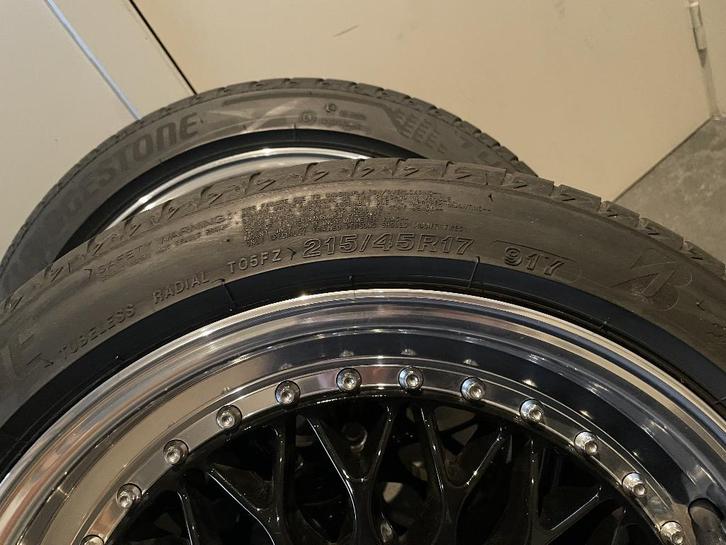 LENSO BSX 5x112 17 inch, Autos : Pièces & Accessoires, Pneus & Jantes, Pneu(s), 17 pouces, 215 mm, Véhicule de tourisme, Utilisé