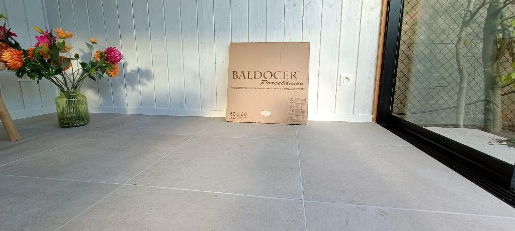 Impermo keramische tegel Sphere Off White, Ophalen, 40 tot 60 cm, 40 tot 60 cm, Keramiek