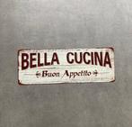 Metalen plaat Bella Cucina, Huis en Inrichting, Ophalen of Verzenden, Zo goed als nieuw