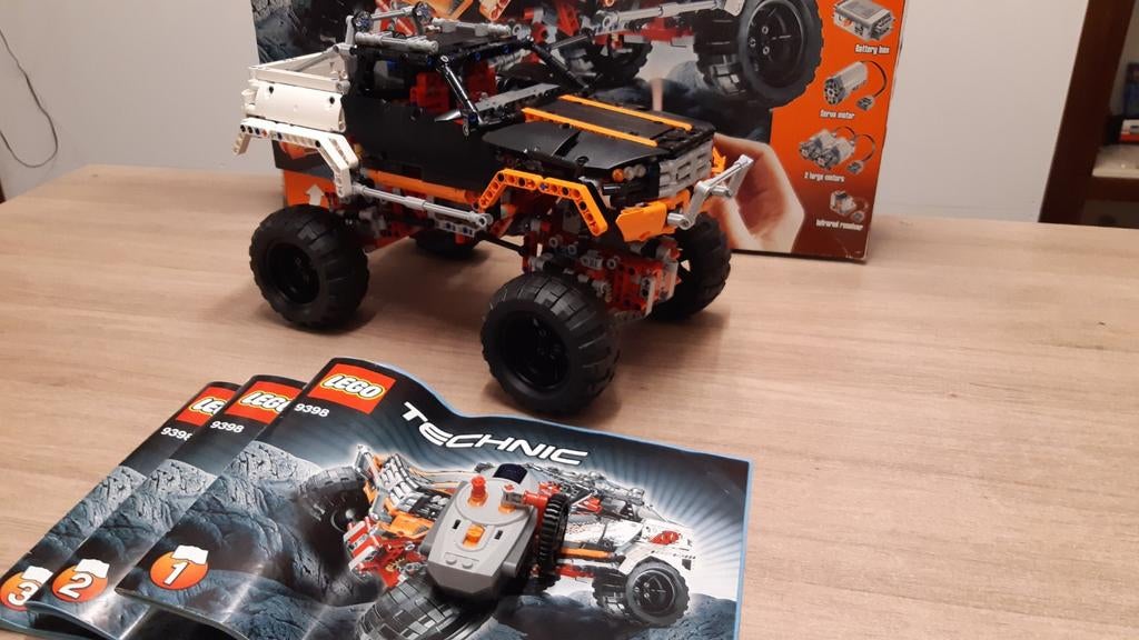 Lego crawler jeep 9398, Ophalen, Lego