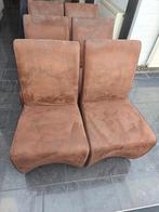 stoelen, Maison & Meubles, Chaises, Enlèvement, Utilisé, Brun, Cinq, Six Chaises ou plus