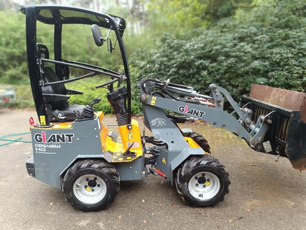 Giant kniklader met slechts 380 uur, Zakelijke goederen, Machines en Bouw | Kranen en Graafmachines, Wiellader of Shovel, Ophalen of Verzenden