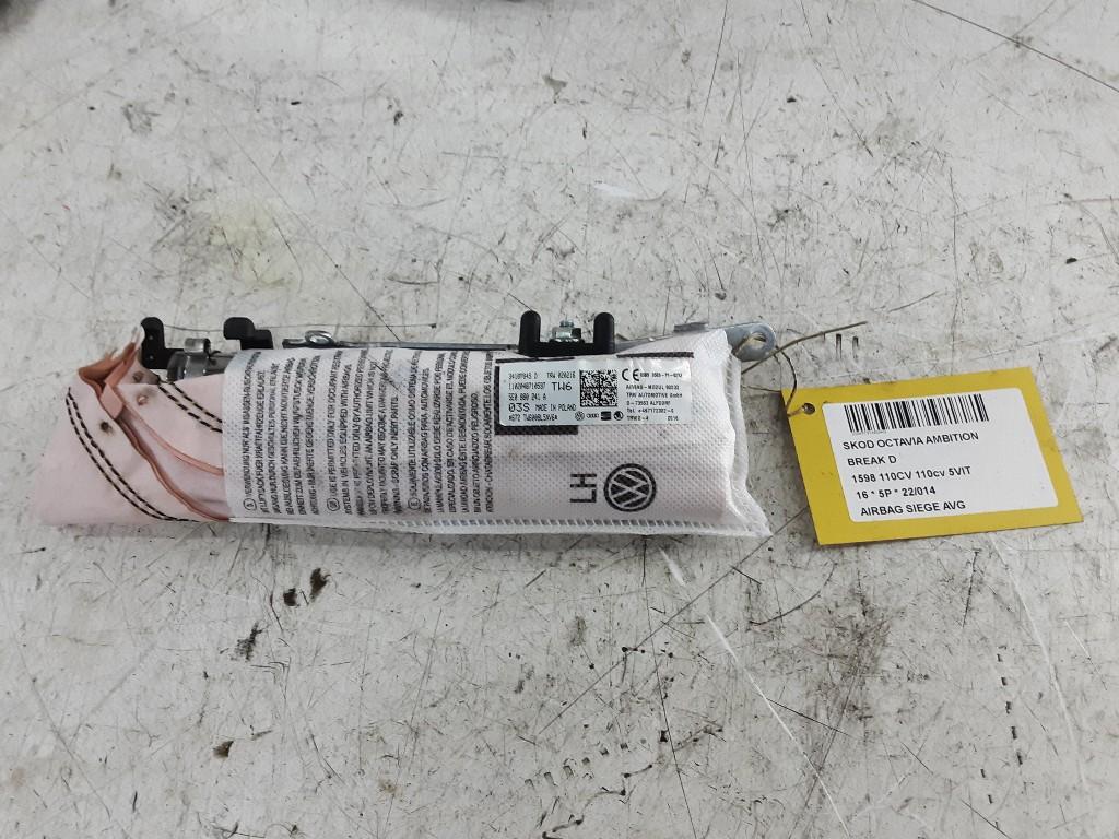 AIRBAG SIÈGE AVANT GAUCHE Skoda Octavia Combi (5EAC), Utilisé, Skoda