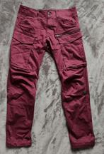 Pantalon cargo GSTAR RAW - taille 32X32 - couleur : bordeaux, Neuf, Enlèvement ou Envoi, Autres couleurs, Autres tailles