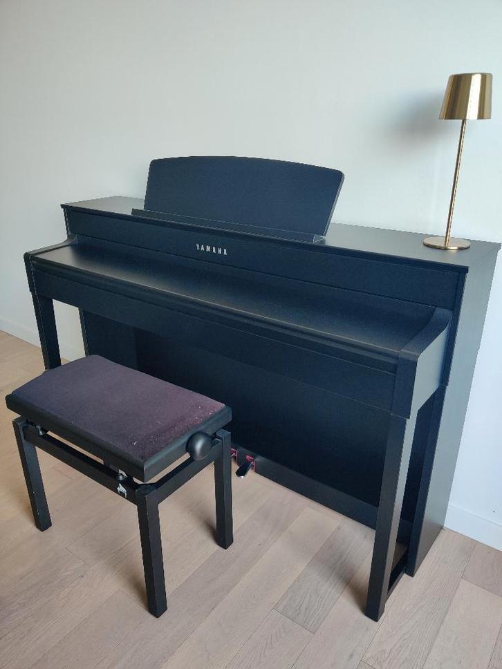 Yamaha Clavinova CLP-545 noir, Musique & Instruments, Pianos, Comme neuf, Piano, Noir, Digital, Enlèvement
