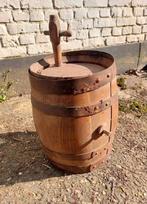 Oud houten portovaatje, Ophalen