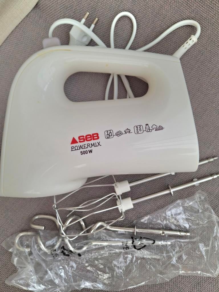 SEB powermixer 500 watt zo goed als nieuw, Electroménager, Mélangeurs de cuisine, Enlèvement