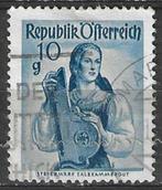Autriche 1948/1950 - Yvert 740 - Costumes (ST), Timbres & Monnaies, Timbres | Europe | Autriche, Envoi, Affranchi