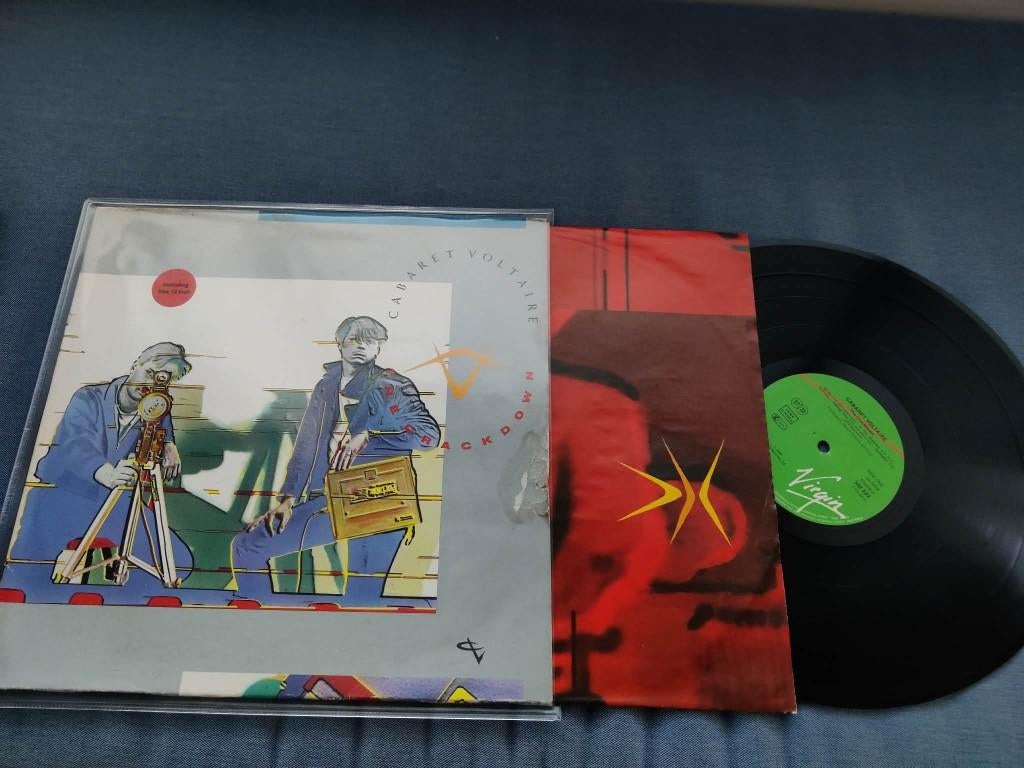 cabaret voltaire (2lp the crackdown+12 inch diskono, some b, Ophalen, 12 inch