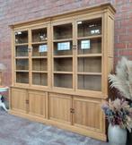 eiken buffetkast/vitrinekast art:84/26, Ophalen, Cradley, Landelijk klassiek, Eikenhout