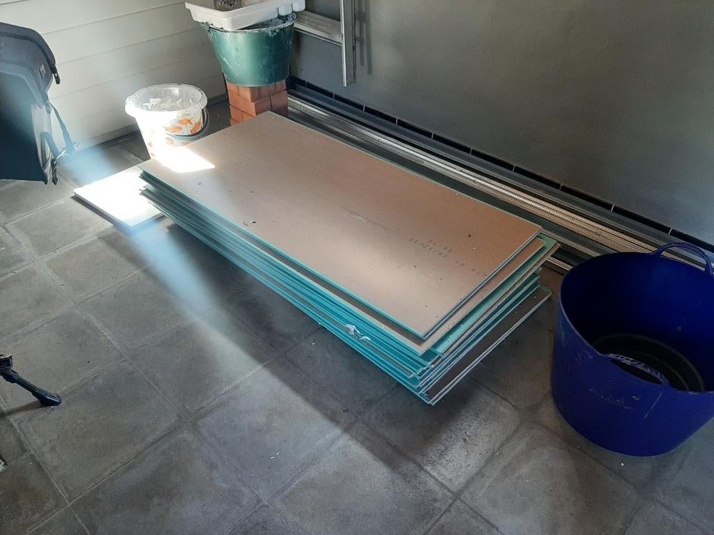 *Gereserveerd* gyproc platen, Doe-het-zelf en Bouw, Ophalen