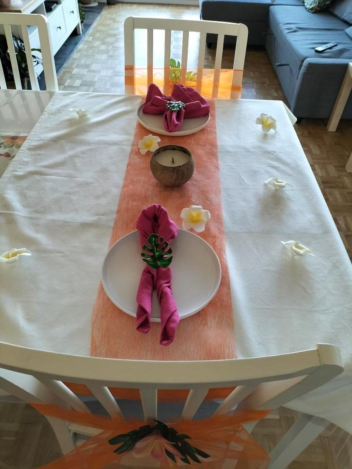 Décoration mariage exotique, Hobby en Vrije tijd, Feestartikelen, Zo goed als nieuw, Versiering, Ophalen