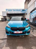 Bmw 218i, 4 deurs, Zwart, Blauw, Alcantara