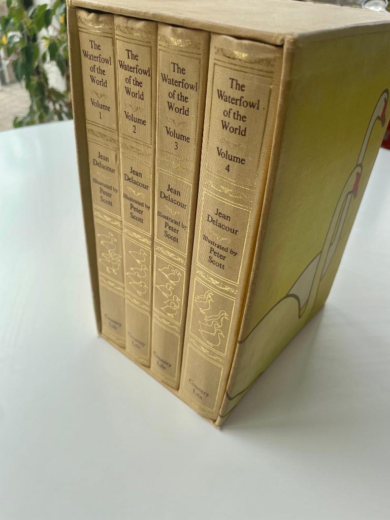 The Waterfowl of the World - complete 4 delige boekenset, Enlèvement, Jean Delacour