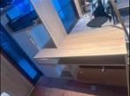 L-vormige balie / bureau met opbergruimte – topstaat!, Enlèvement