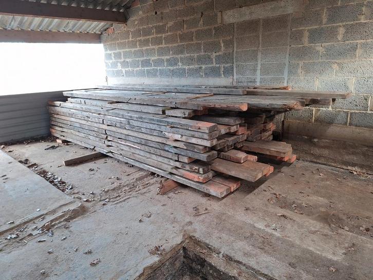 Gordingen balken juffers 15cm en 17cm x 6cm, Doe-het-zelf en Bouw, Hout en Planken, Ophalen