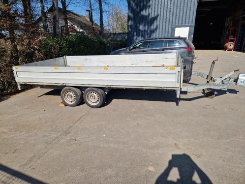 REMORQUE PLATEAU Grandes dimensions WAROQUIER BI27, Auto diversen, Aanhangwagen-onderdelen, Gebruikt, Ophalen