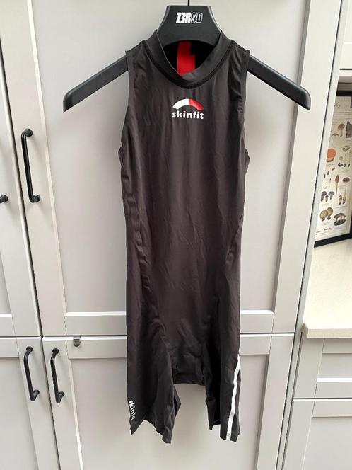 Skinfit Plasma Trisuit Heren L, Kleding | Heren, Sportkleding, Gedragen, Overige typen, Maat 52/54 (L), Zwart, Ophalen